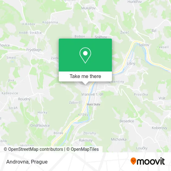 Карта Androvna