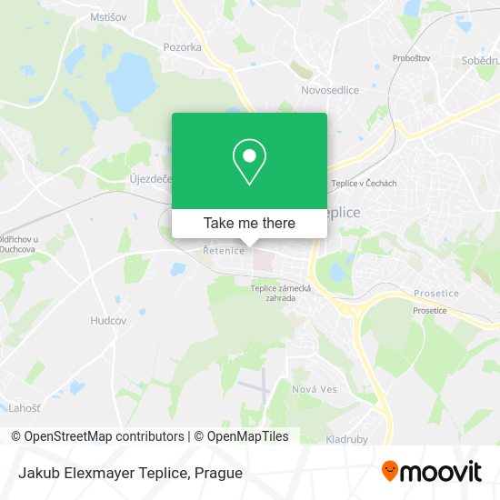 Карта Jakub Elexmayer Teplice