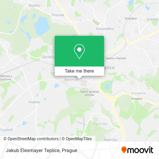 Карта Jakub Elexmayer Teplice