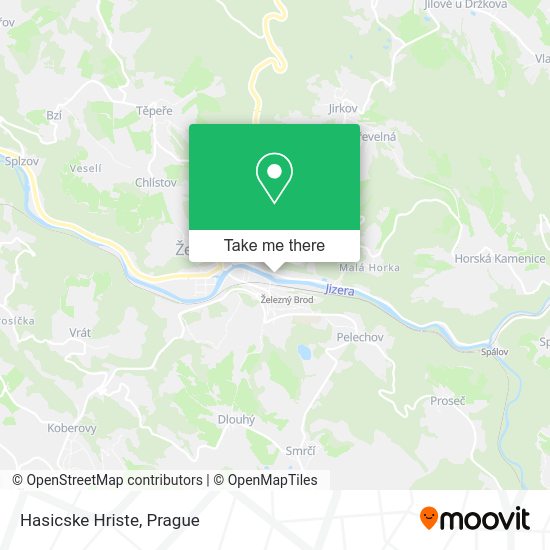 Карта Hasicske Hriste