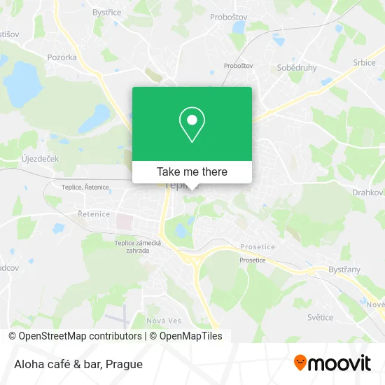 Карта Aloha café & bar