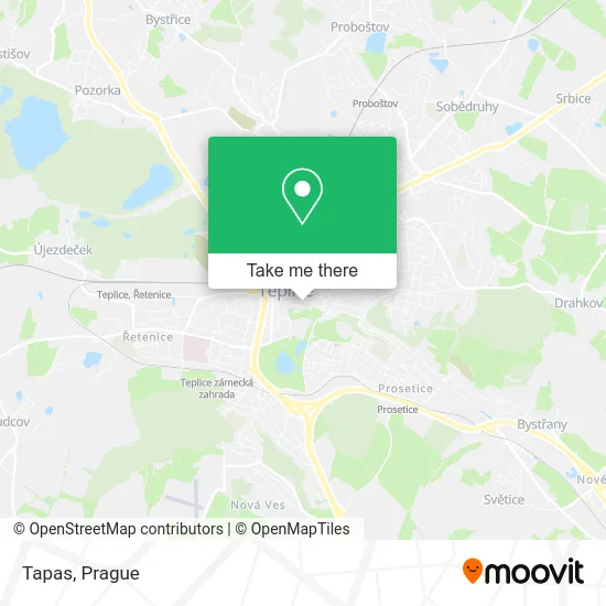 Карта Tapas