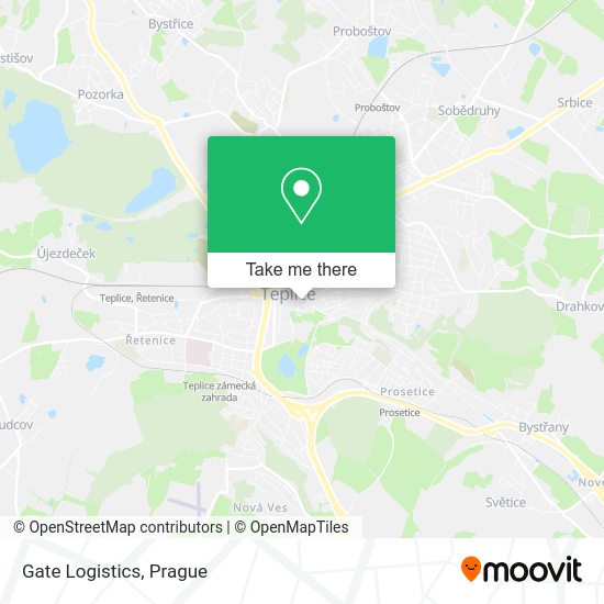 Карта Gate Logistics