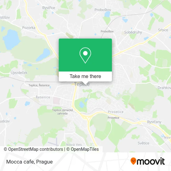 Карта Mocca cafe