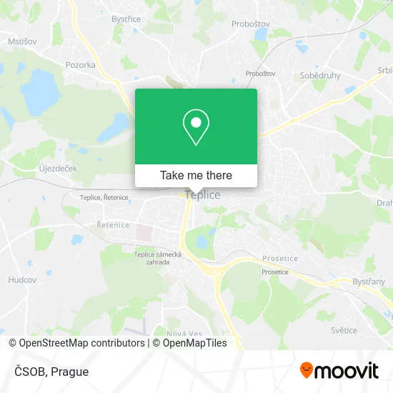 ČSOB map
