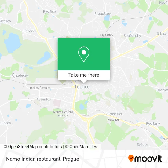 Карта Namo Indian restaurant