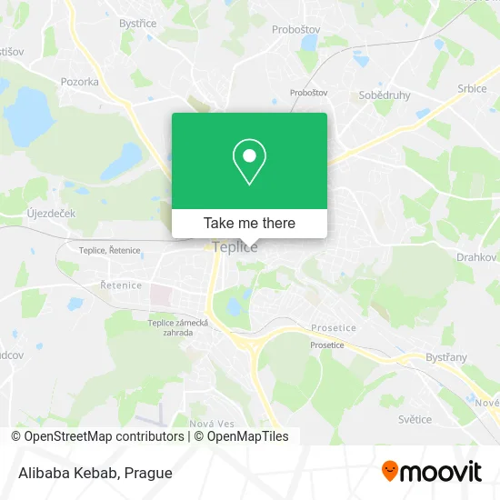 Карта Alibaba Kebab