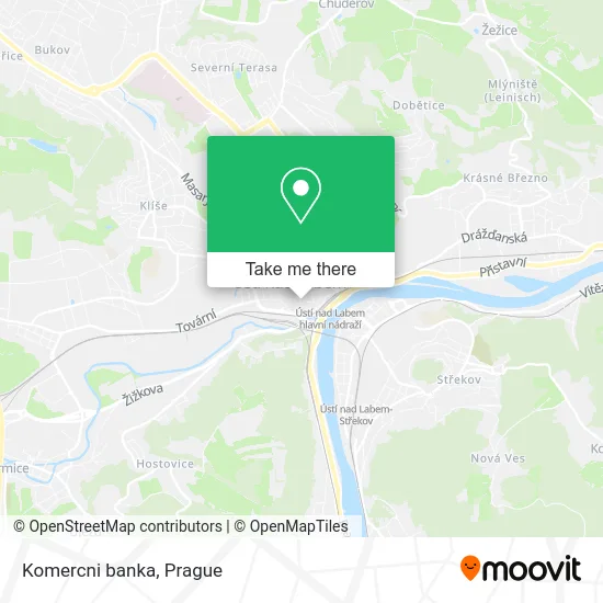 Карта Komercni banka