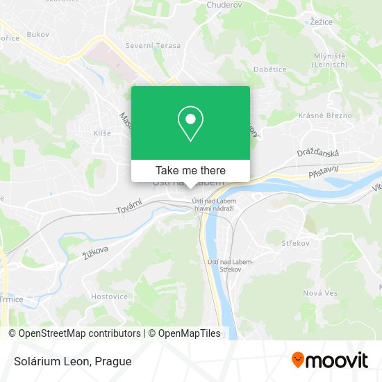Карта Solárium Leon