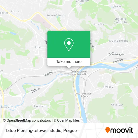 Карта Tatoo Piercing-tetovací studio