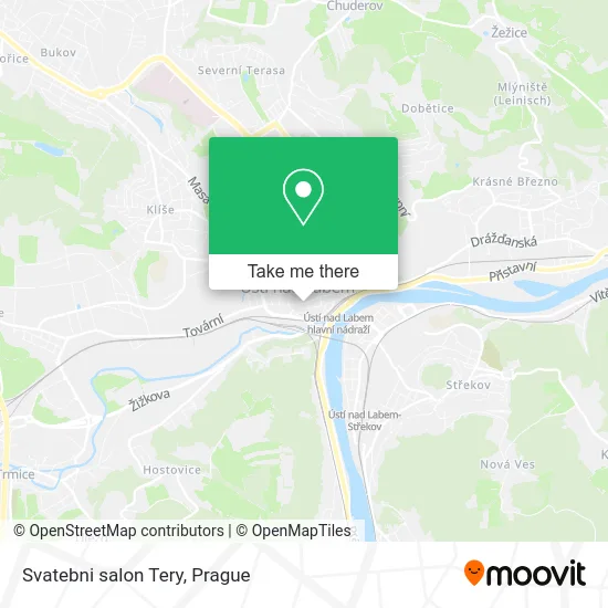Карта Svatebni salon Tery