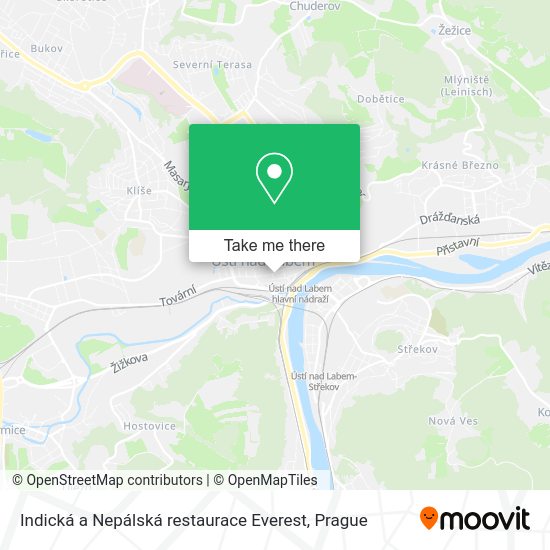Карта Indická a Nepálská restaurace Everest