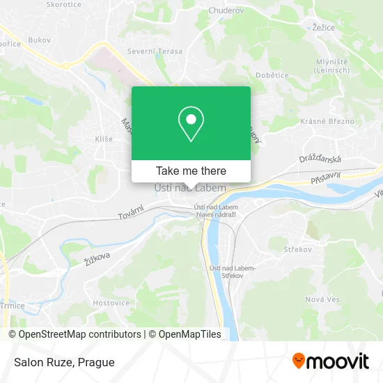 Карта Salon Ruze