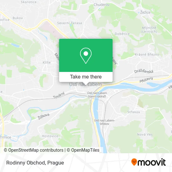 Карта Rodinny Obchod