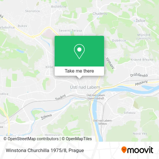 Карта Winstona Churchilla 1975/8