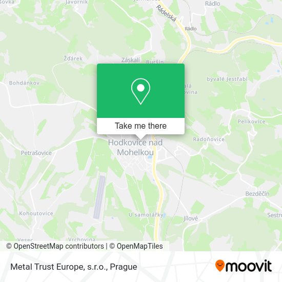Карта Metal Trust Europe, s.r.o.
