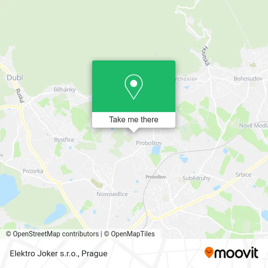 Карта Elektro Joker s.r.o.