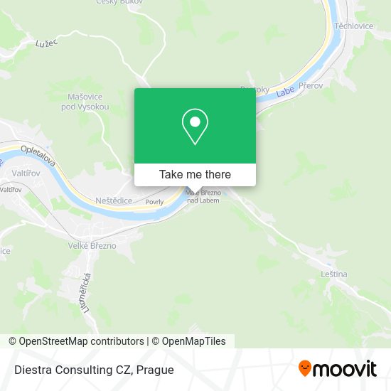 Карта Diestra Consulting CZ