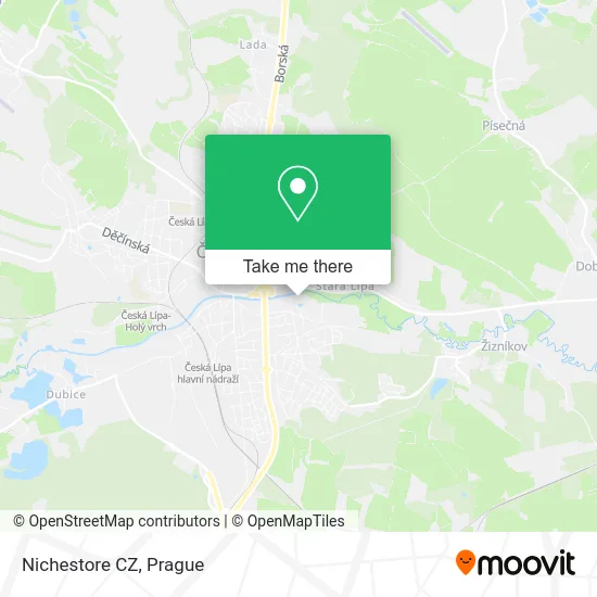 Карта Nichestore CZ