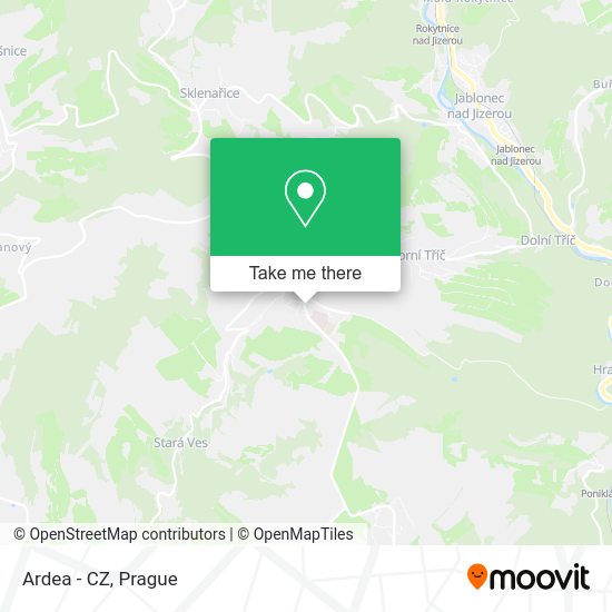 Карта Ardea - CZ
