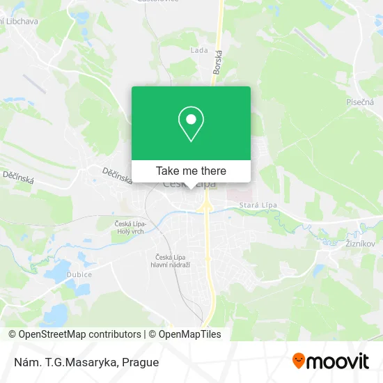 Nám. T.G.Masaryka map