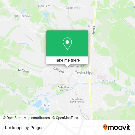Карта Km koupelny