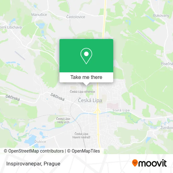Карта Inspirovanepar