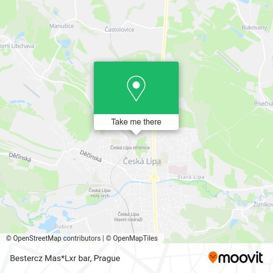 Карта Bestercz Mas*Lxr bar