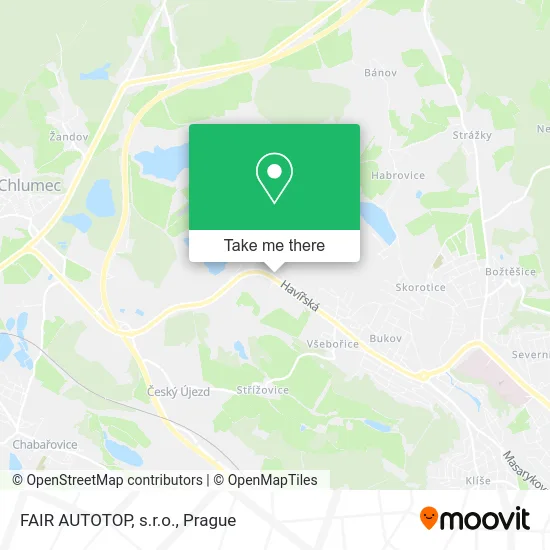 FAIR AUTOTOP, s.r.o. map