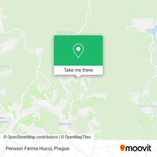 Карта Pension Farma Hucul