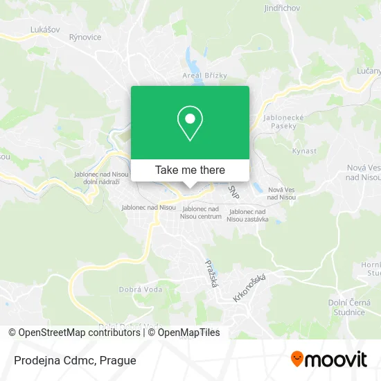 Карта Prodejna Cdmc