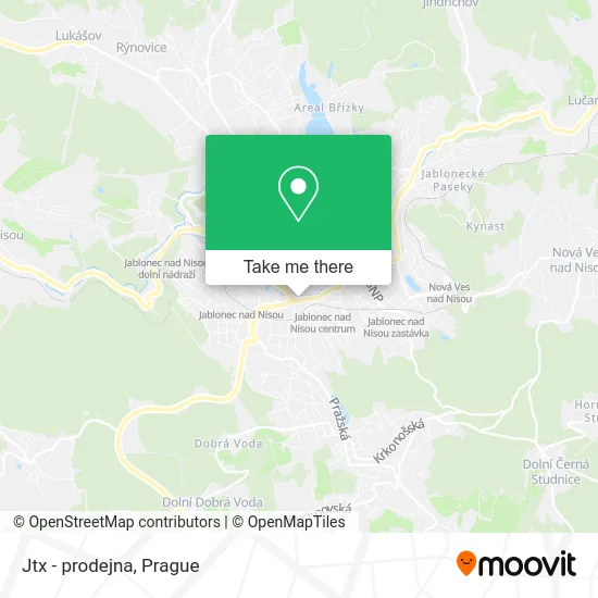 Карта Jtx - prodejna