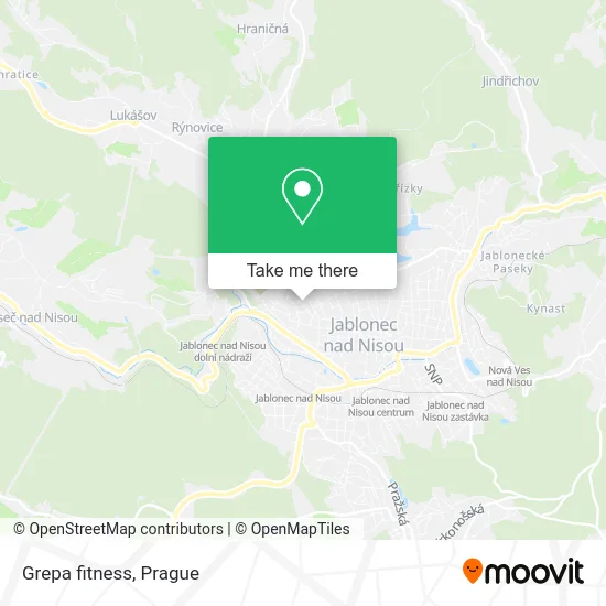 Grepa fitness map