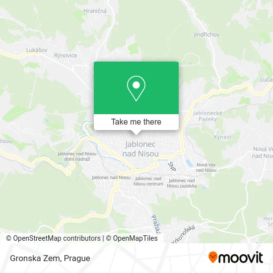 Карта Gronska Zem