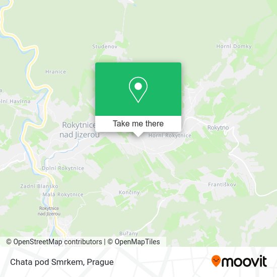 Карта Chata pod Smrkem