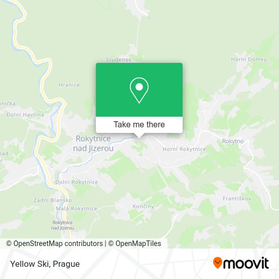 Карта Yellow Ski