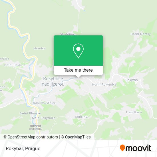 Карта Rokybar