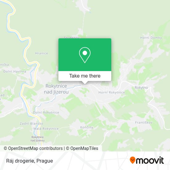 Карта Ráj drogerie
