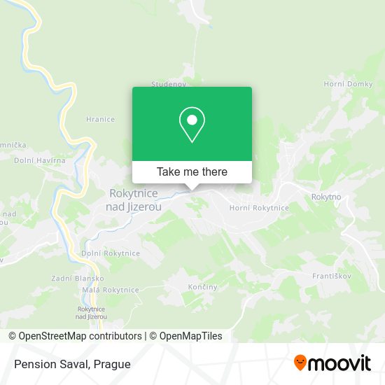Карта Pension Saval
