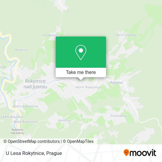 Карта U Lesa Rokytnice