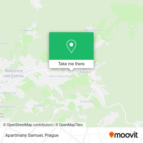 Карта Apartmany Samuel