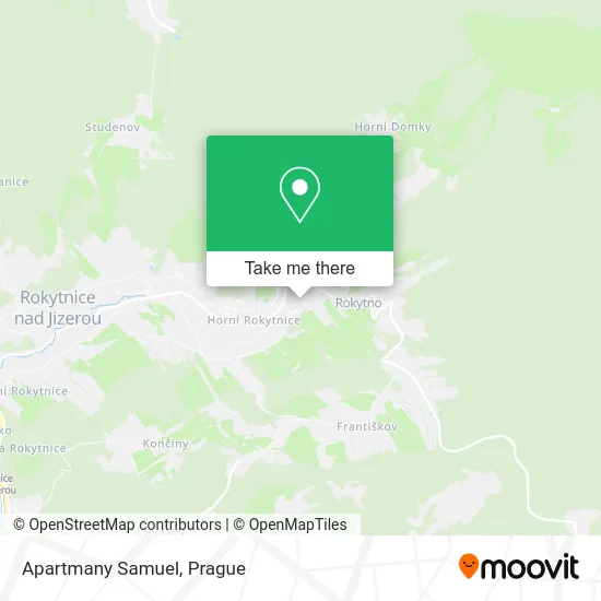Карта Apartmany Samuel