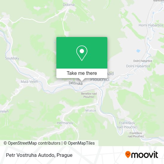 Карта Petr Vostruha Autodo