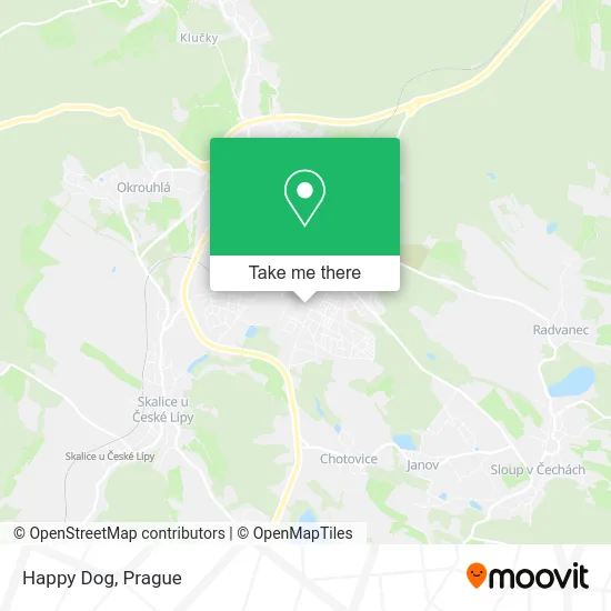 Карта Happy Dog