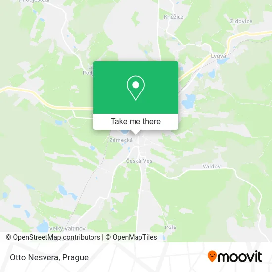 Карта Otto Nesvera