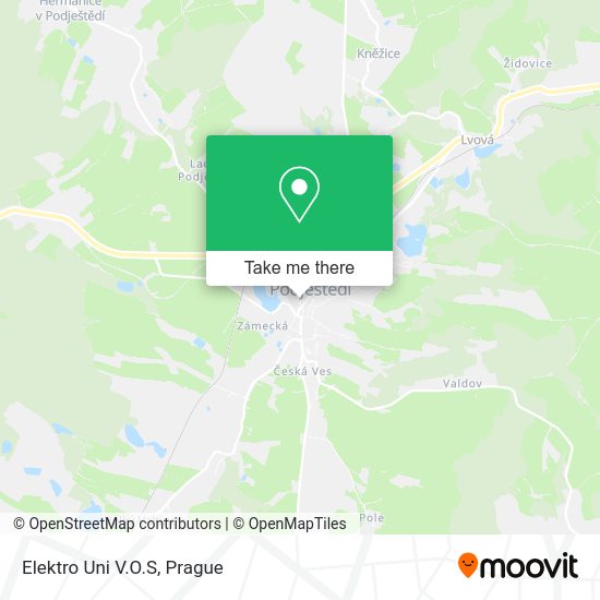 Карта Elektro Uni V.O.S