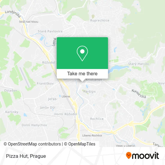 Карта Pizza Hut