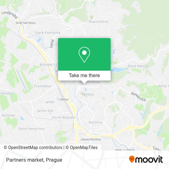 Карта Partners market