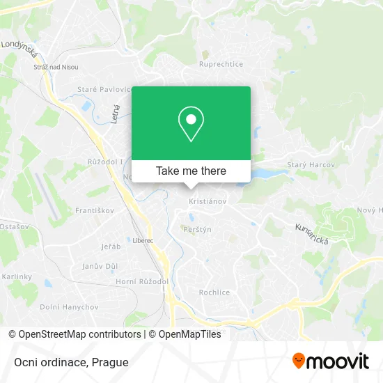 Карта Ocni ordinace