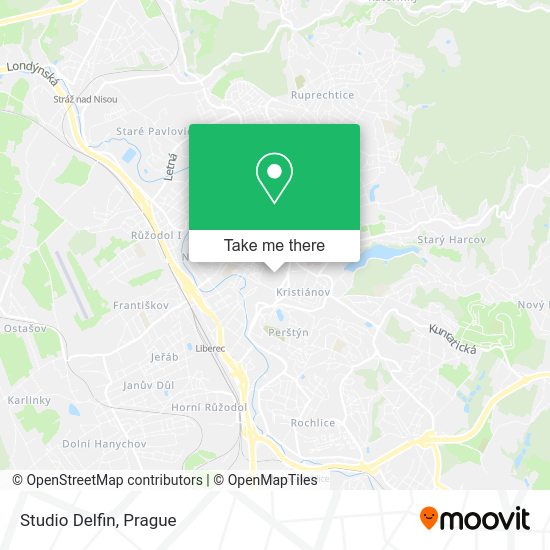 Карта Studio Delfin